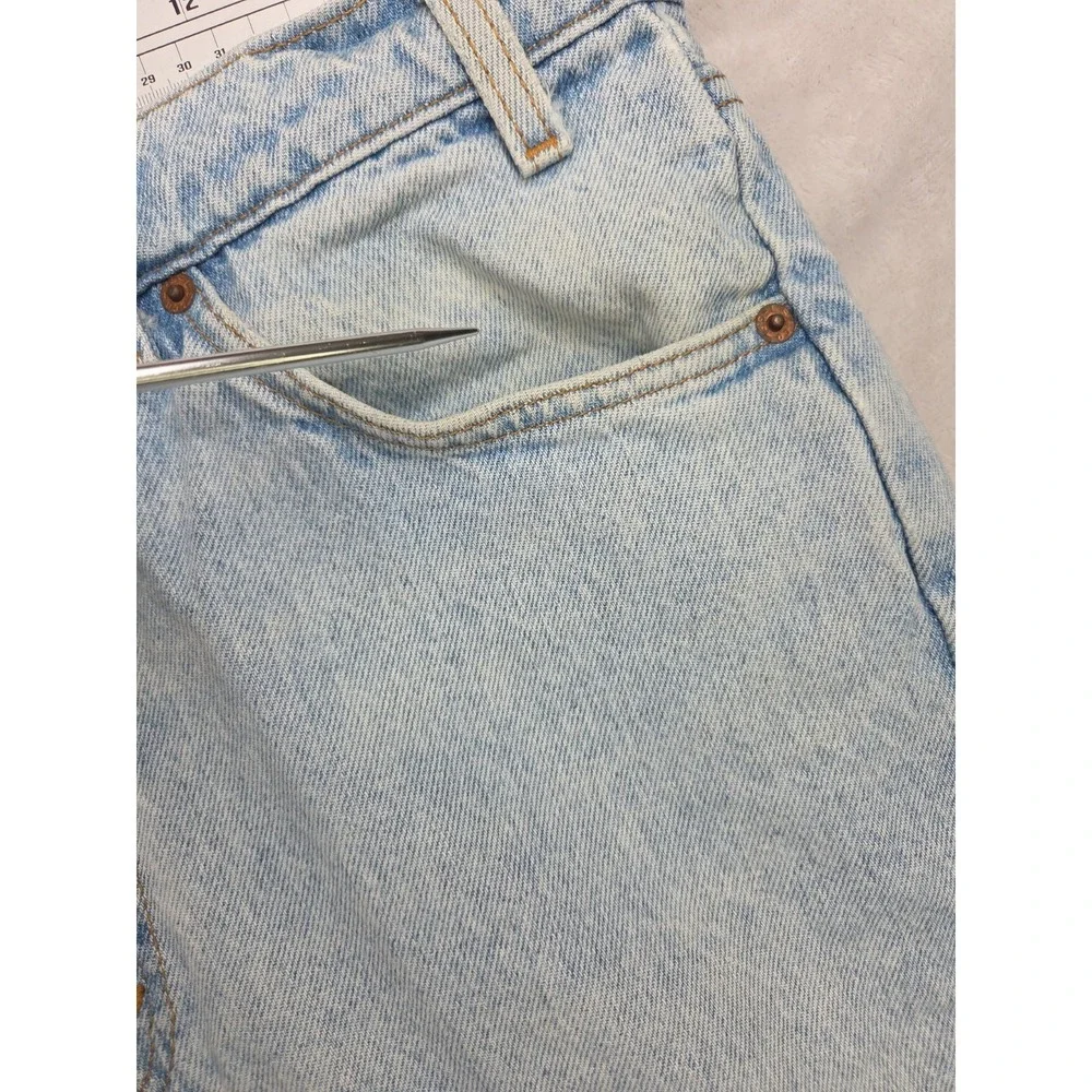 Vintage 90s Levi's 550 Jeans | Orange Tab‎ Light Wash | Relaxed Tapered | 34x34